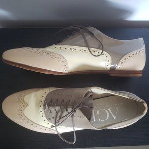 AGL Attilio Giusti Leombruni Combo Tri-Colour Oxford Wingtips